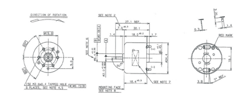 OT-RF-310TA有刷电机_剪枝机马达_电动手(shou)锯电机_喷雾器电机-万至达电机